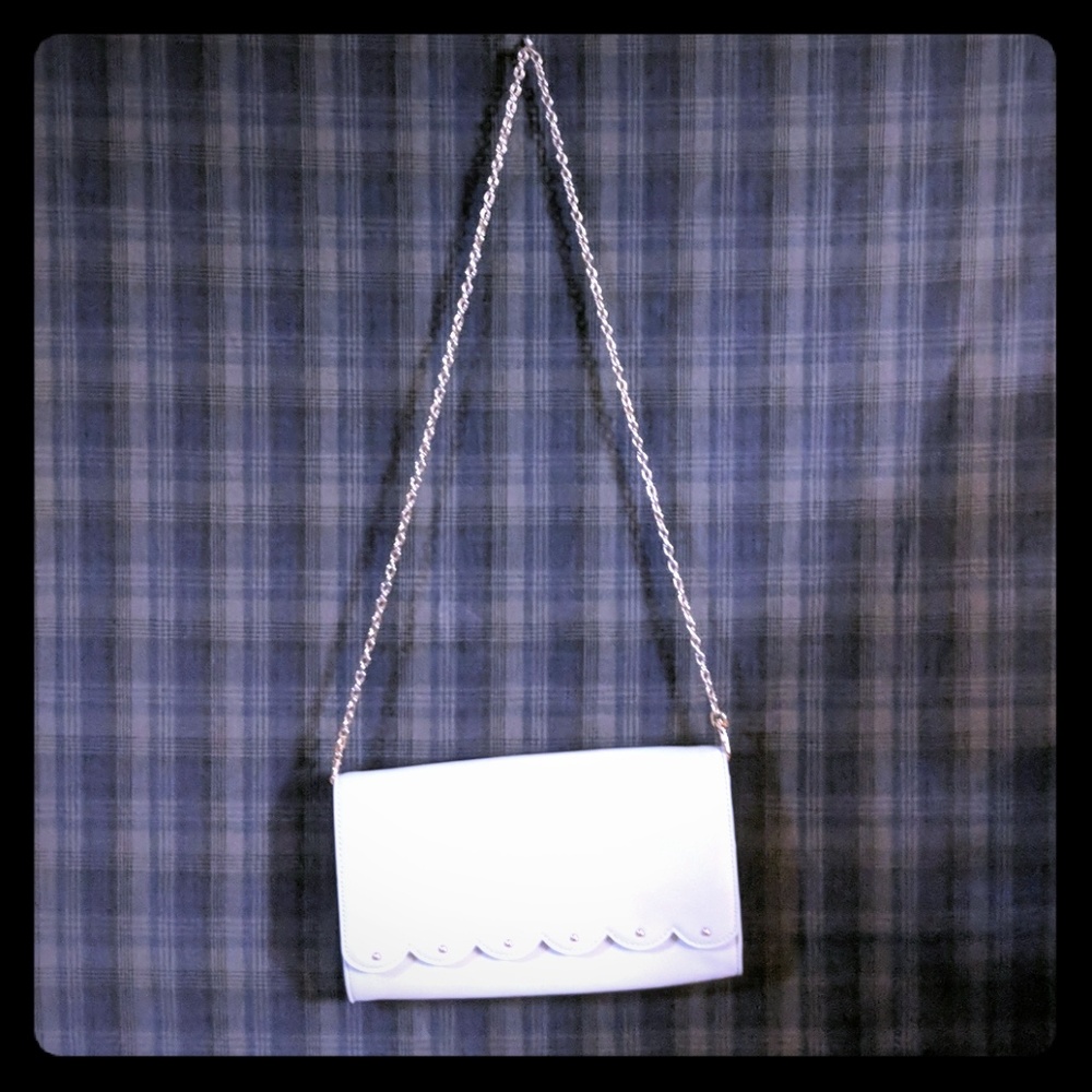 Light blue clutch